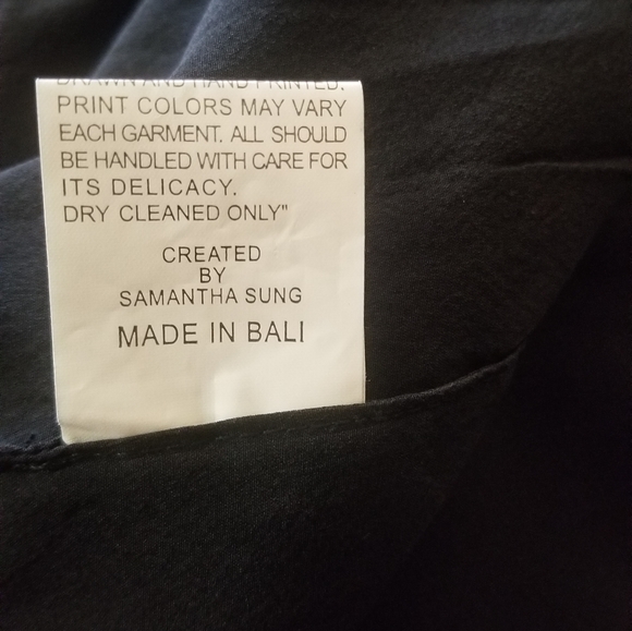 Samantha Sung Peplum 3/4 Sleeve Dress - Picture 9 of 10